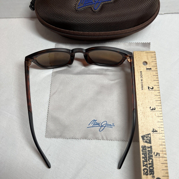 Maui Jim Siren Song STG Brown Tortoise Polarized Sunglasses W/ Zipper Case NWOT - Picture 5 of 14